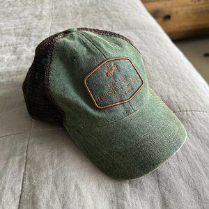 Rusty Spur Saloon - ltd. ed. snapback hat - green copper brown, fabric & mesh